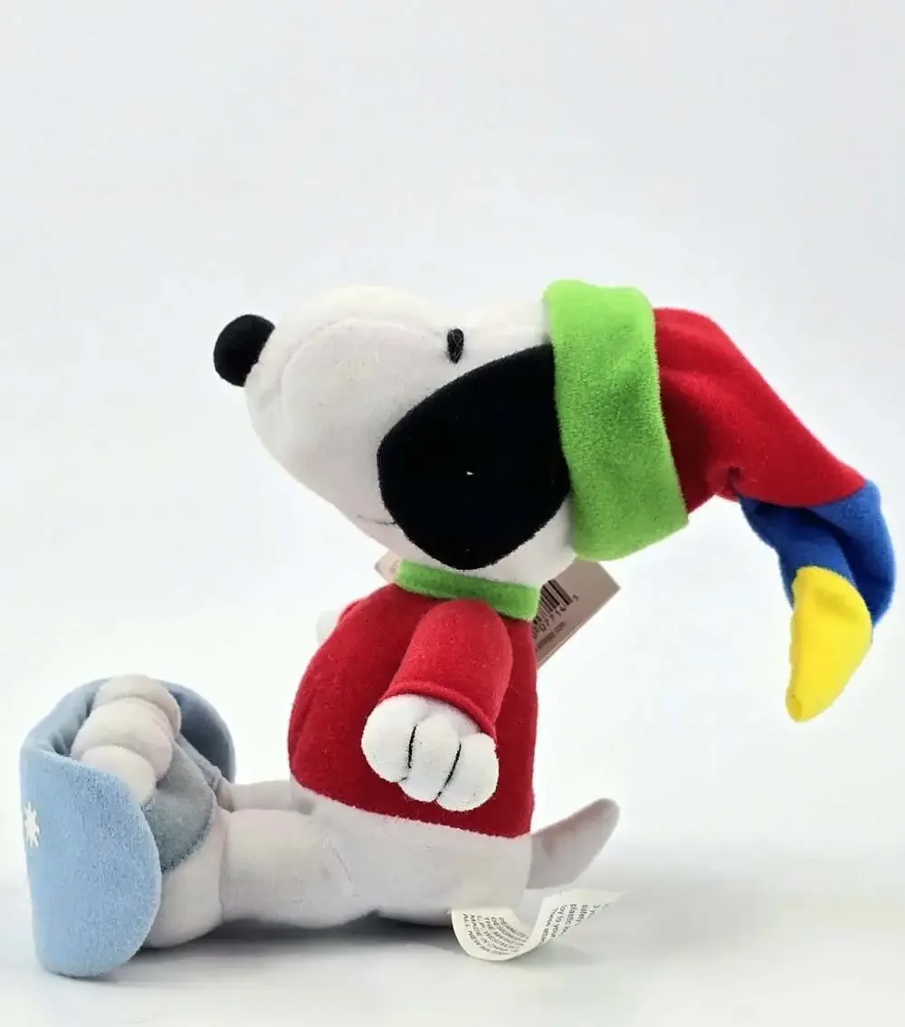 VINTAGE Armitron Snoopy Watch 900/91 Y143 Working + Whitmans Snoopy Plush